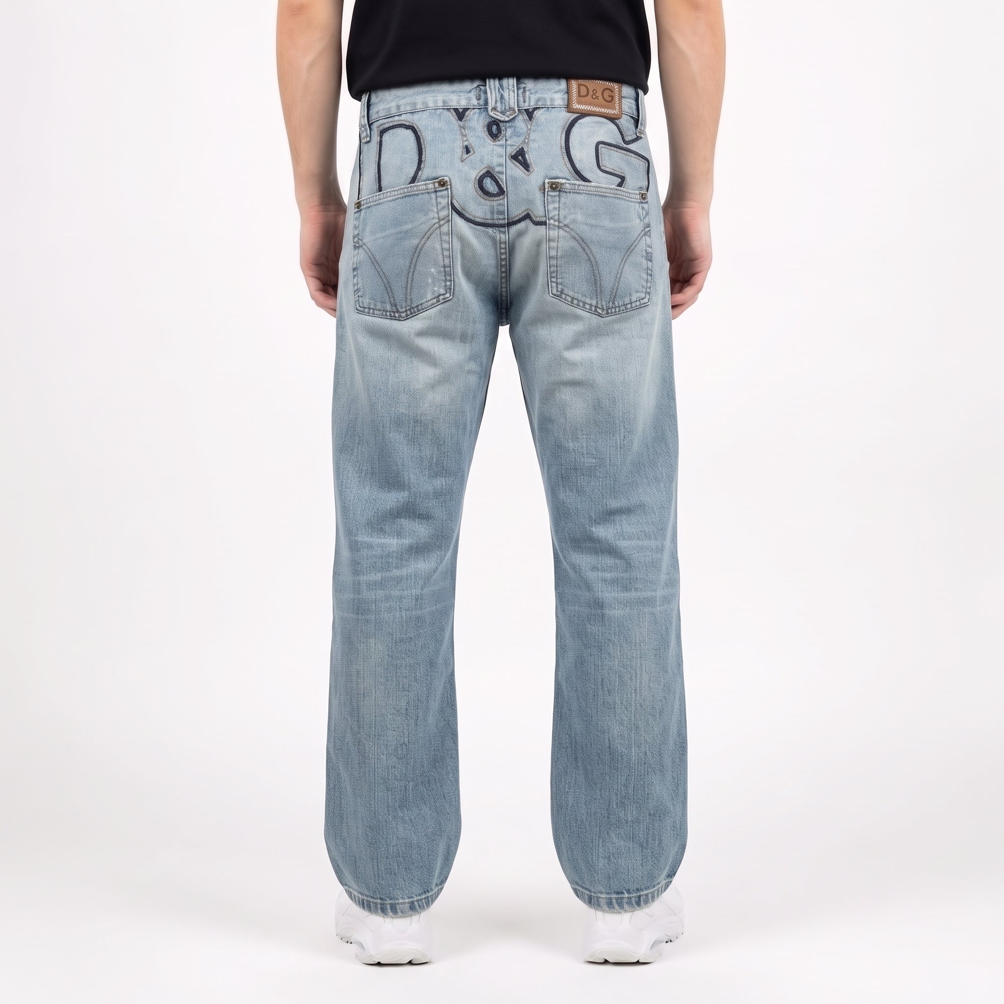 Dolce & Gabbana Big Print Jeans (S)